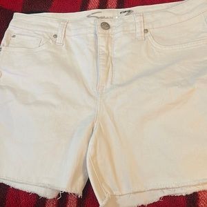 Seven Jean shorts, white